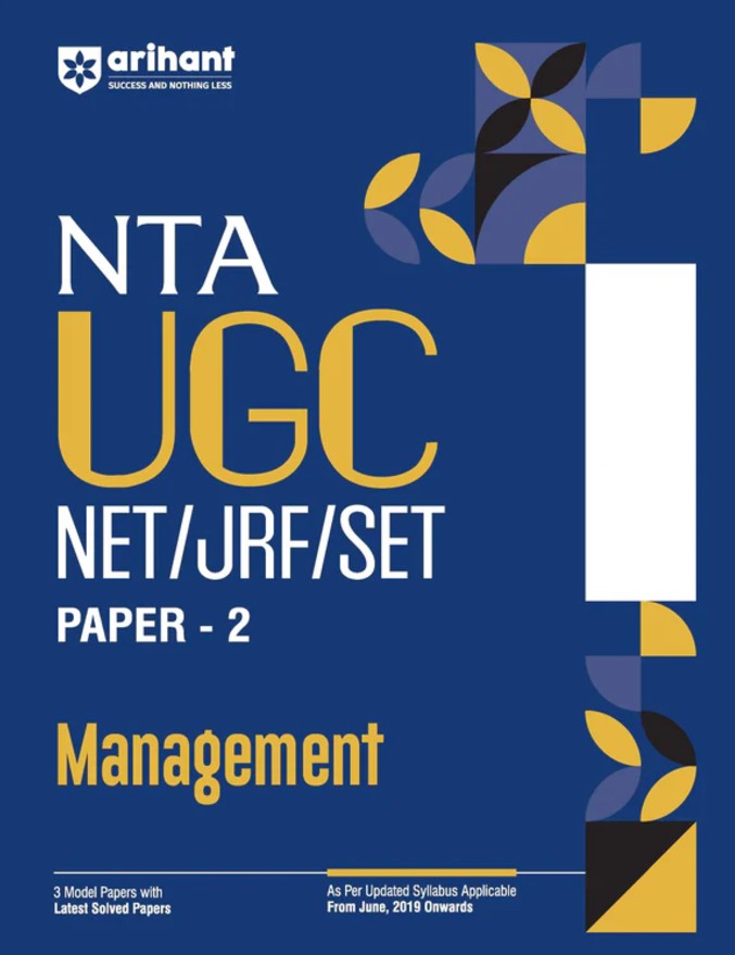 NTA UGC NET/JRF/SET Paper - 2 Management